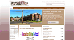 Desktop Screenshot of marketstreet-church.com