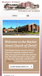 Mobile Screenshot of marketstreet-church.com